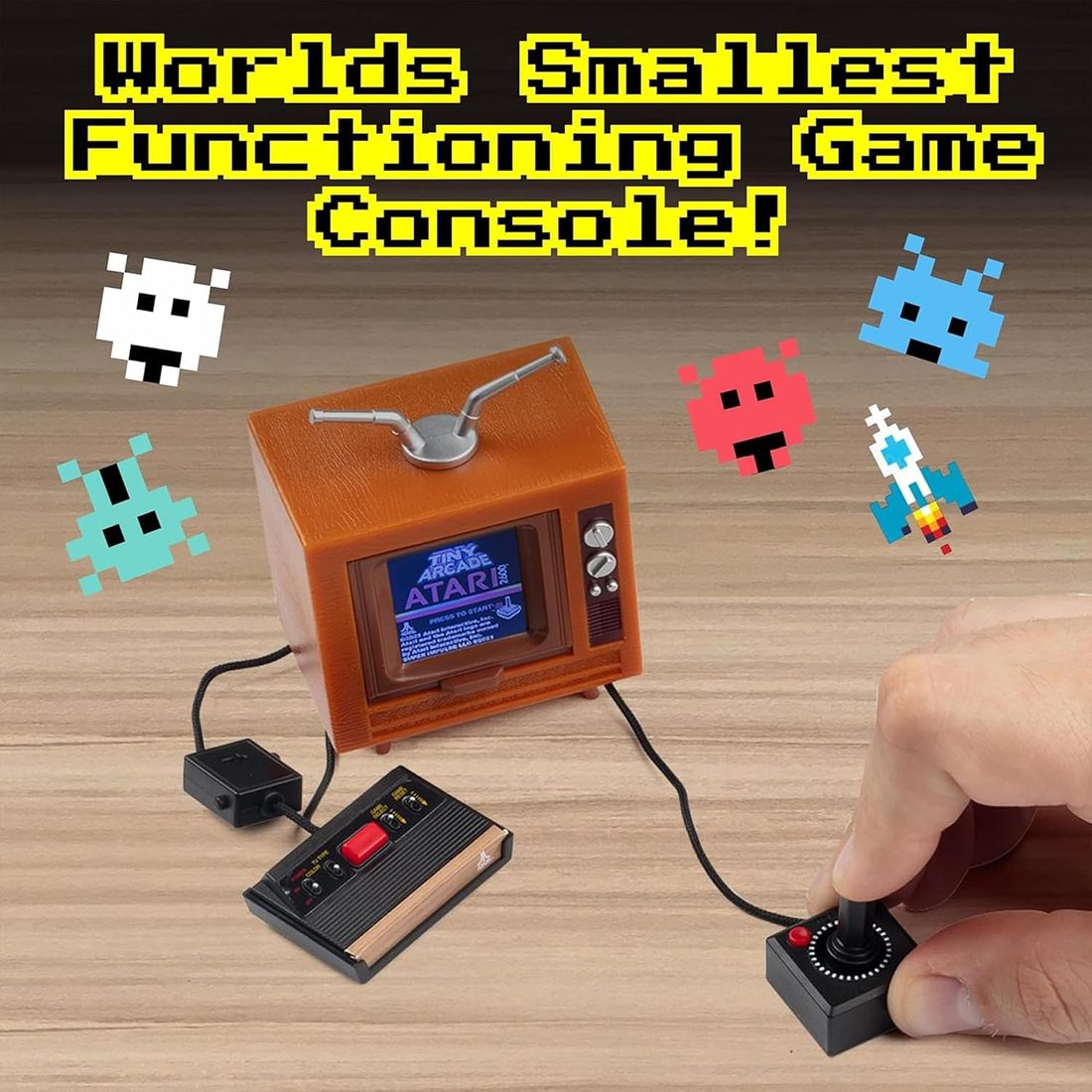 World's Smallest Tiny Arcade Atari 2600, view 3
