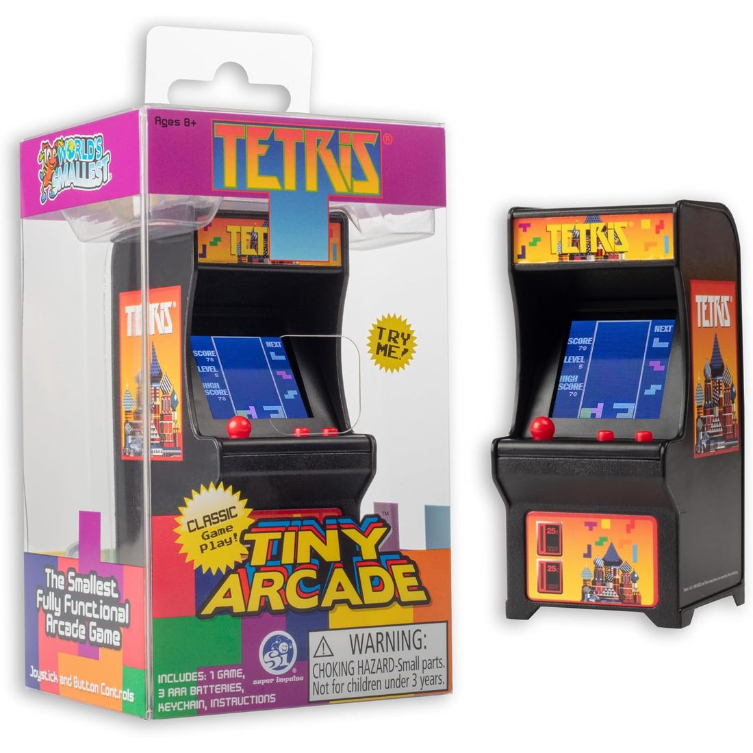 World's Smallest Tiny Arcade Tetris