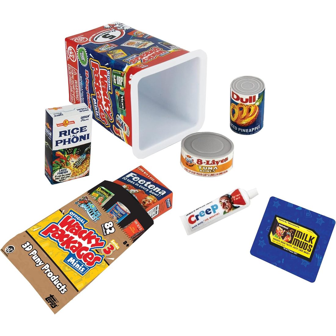 World's Smallest Wacky Packages Minis Series 3 Blind Box (5-Pack), view 2