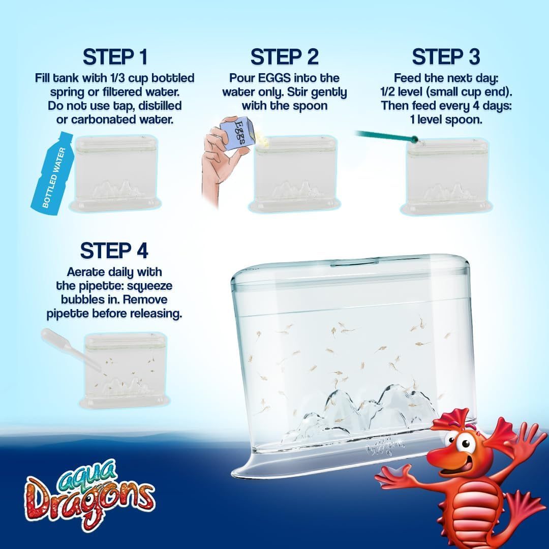 World's Smallest Aqua Dragons, view 4