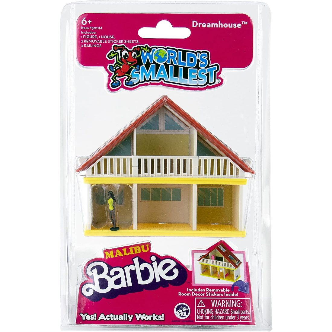 World's Smallest Barbie Malibu Dreamhouse, view 4