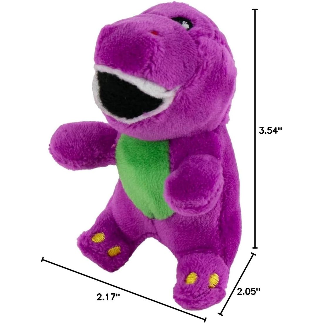 World's Smallest Barney Plush, view 4