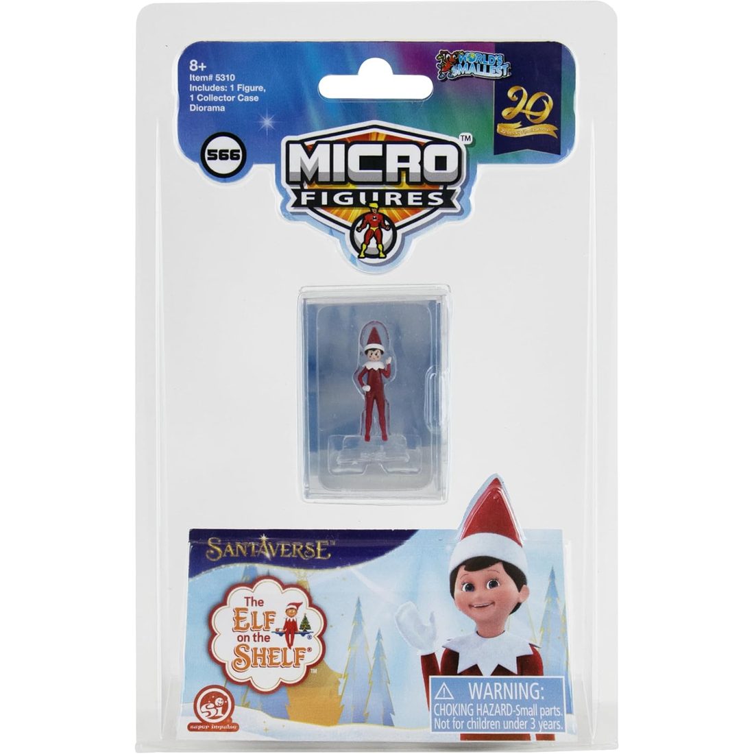 World's Smallest Elf On The Shelf Micro Figure, view 4