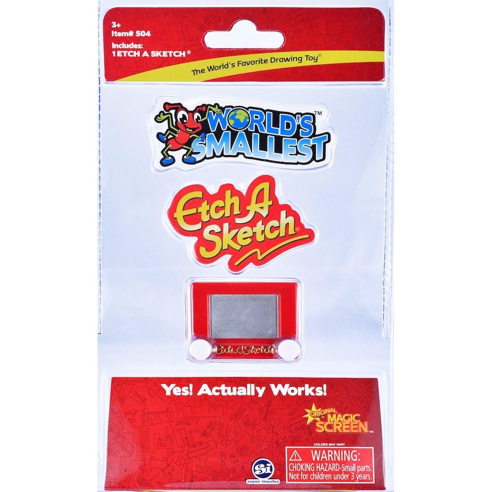 World's Smallest Etch A Sketch, view 2