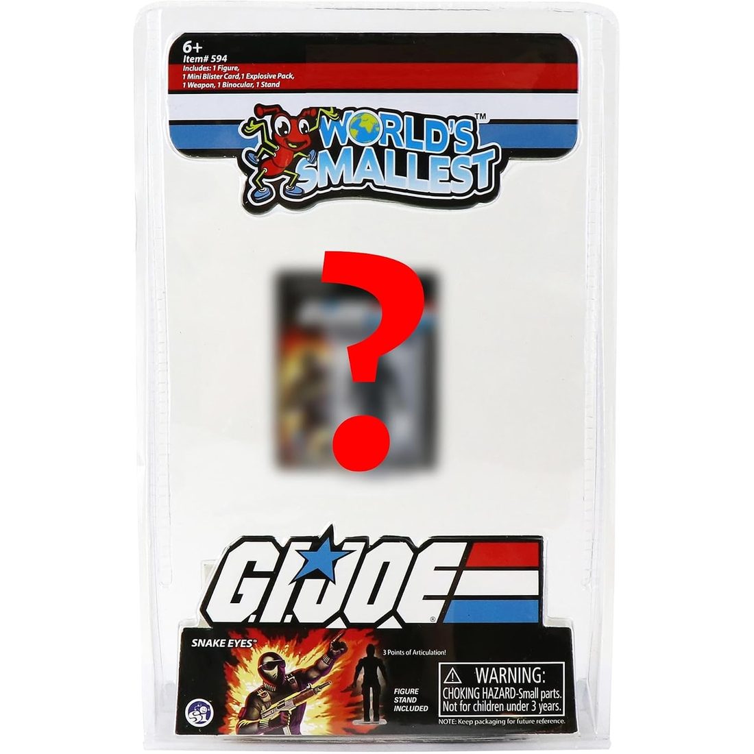 World's Smallest GI Joe Vs. Cobra Micro Action Figures