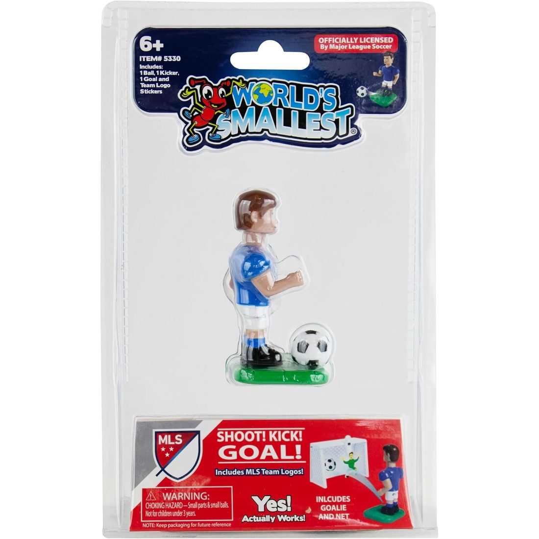 World's Smallest MLS Kicker, view 3