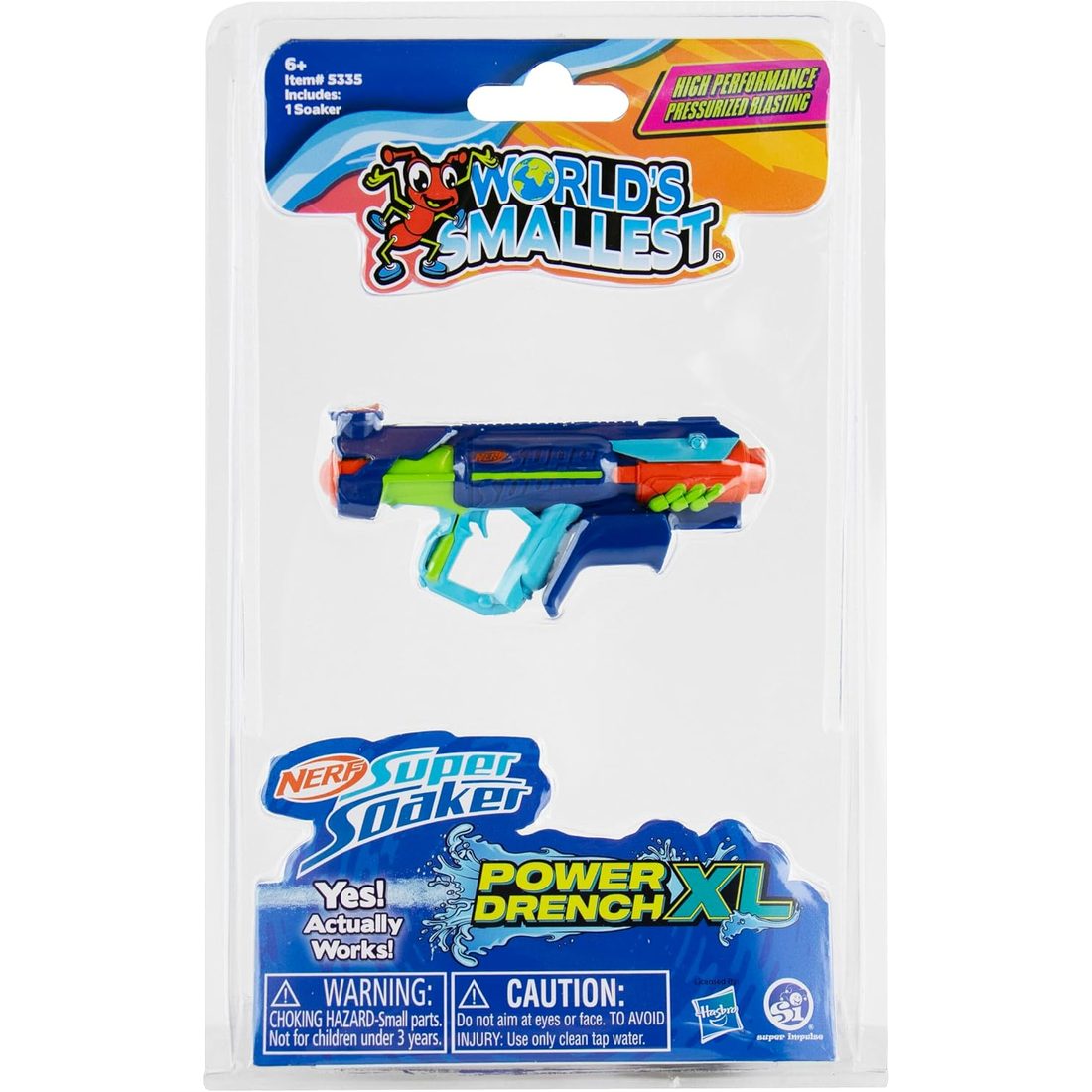 World's Smallest Nerf Super Soaker Power Drench XL, view 3