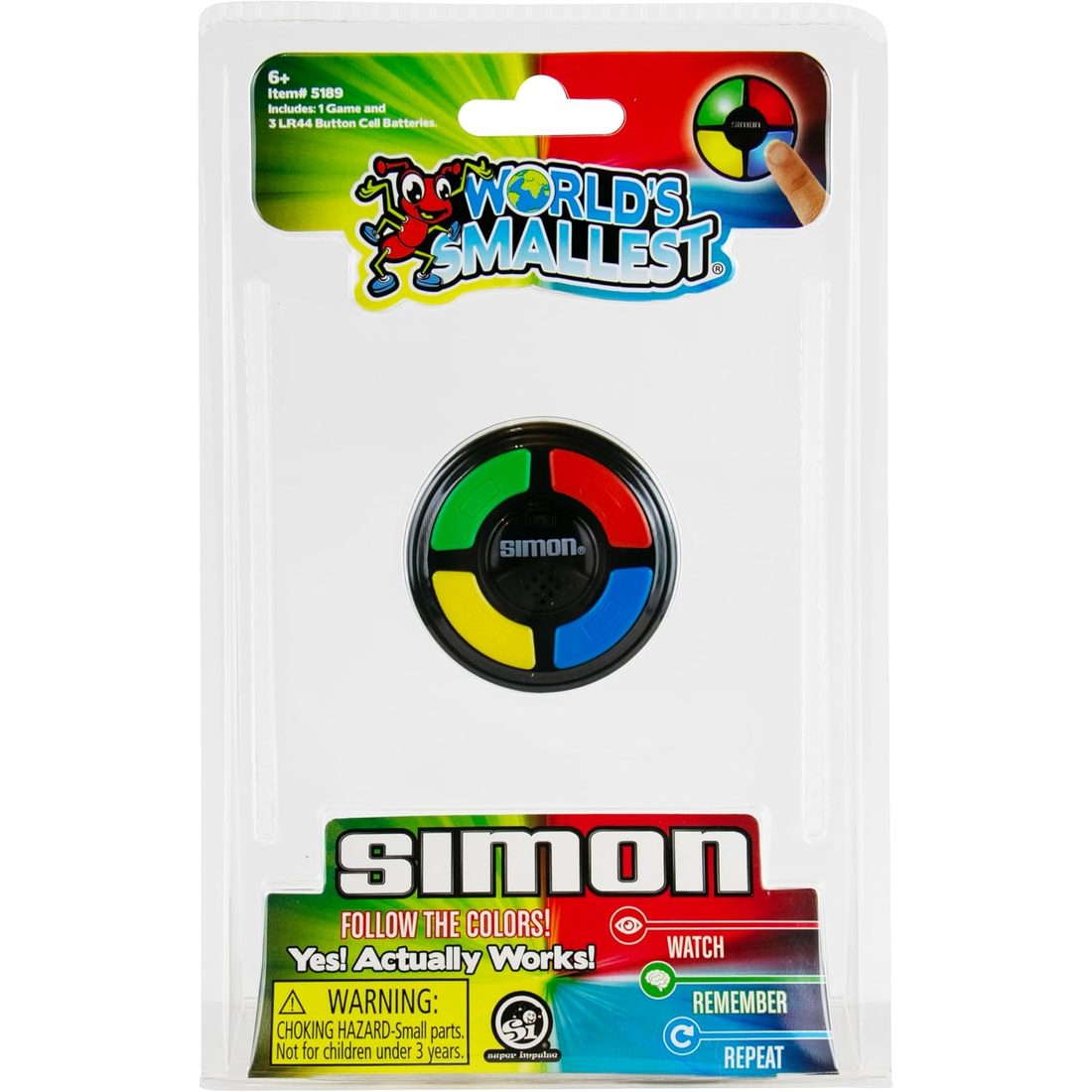 World's Smallest Simon, view 3