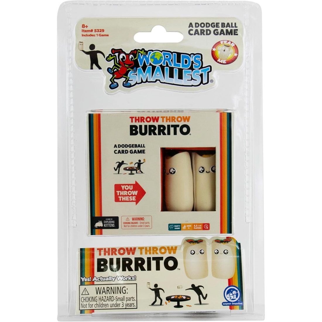 World's Smallest Throw Throw Burrito