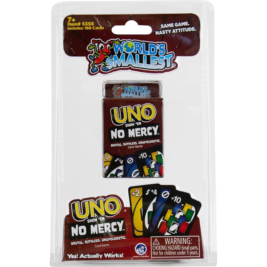 World's Smallest UNO Show 'em No Mercy, view 3