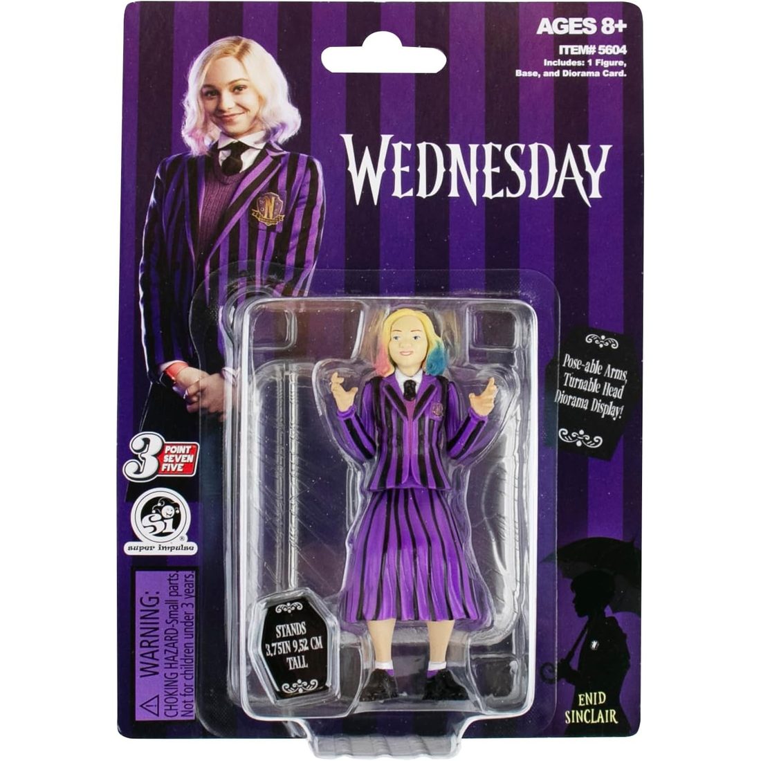 World's Smallest Wednesday 3.75-Inch Figures (Wednesday or Enid), view 4
